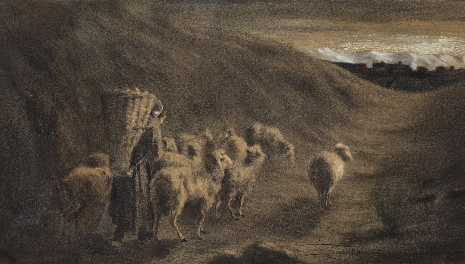 Pecore con guardiana - Museum Boijmans Van Beuningen, Rotterdam